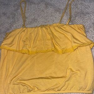 American eagle cropped tank top